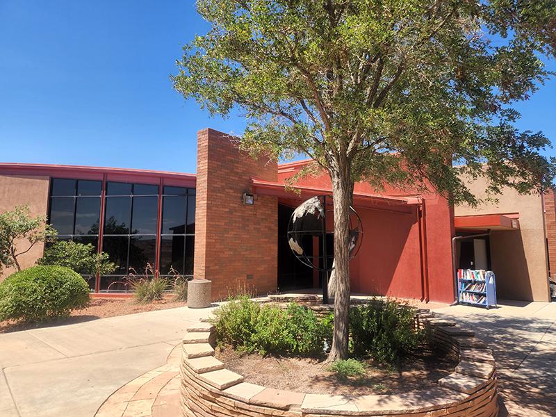 Page public library building picture